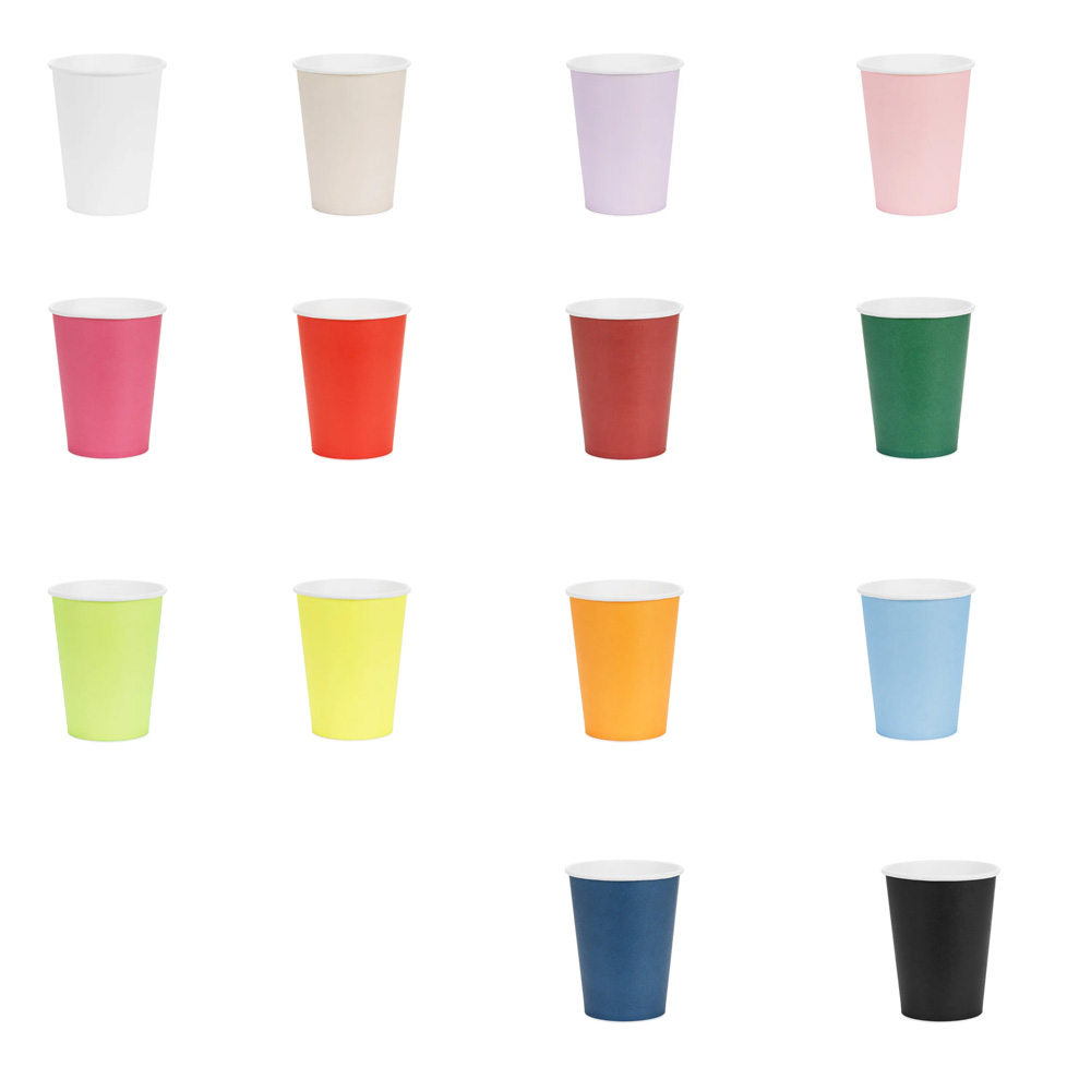 PAPER CUPS 250ML 6PCS