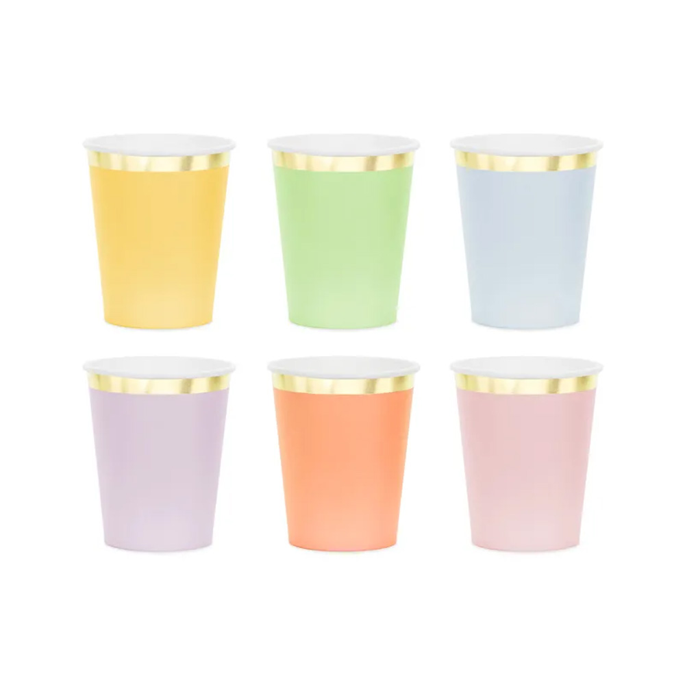 CUPS MIX 220ML 6PCS