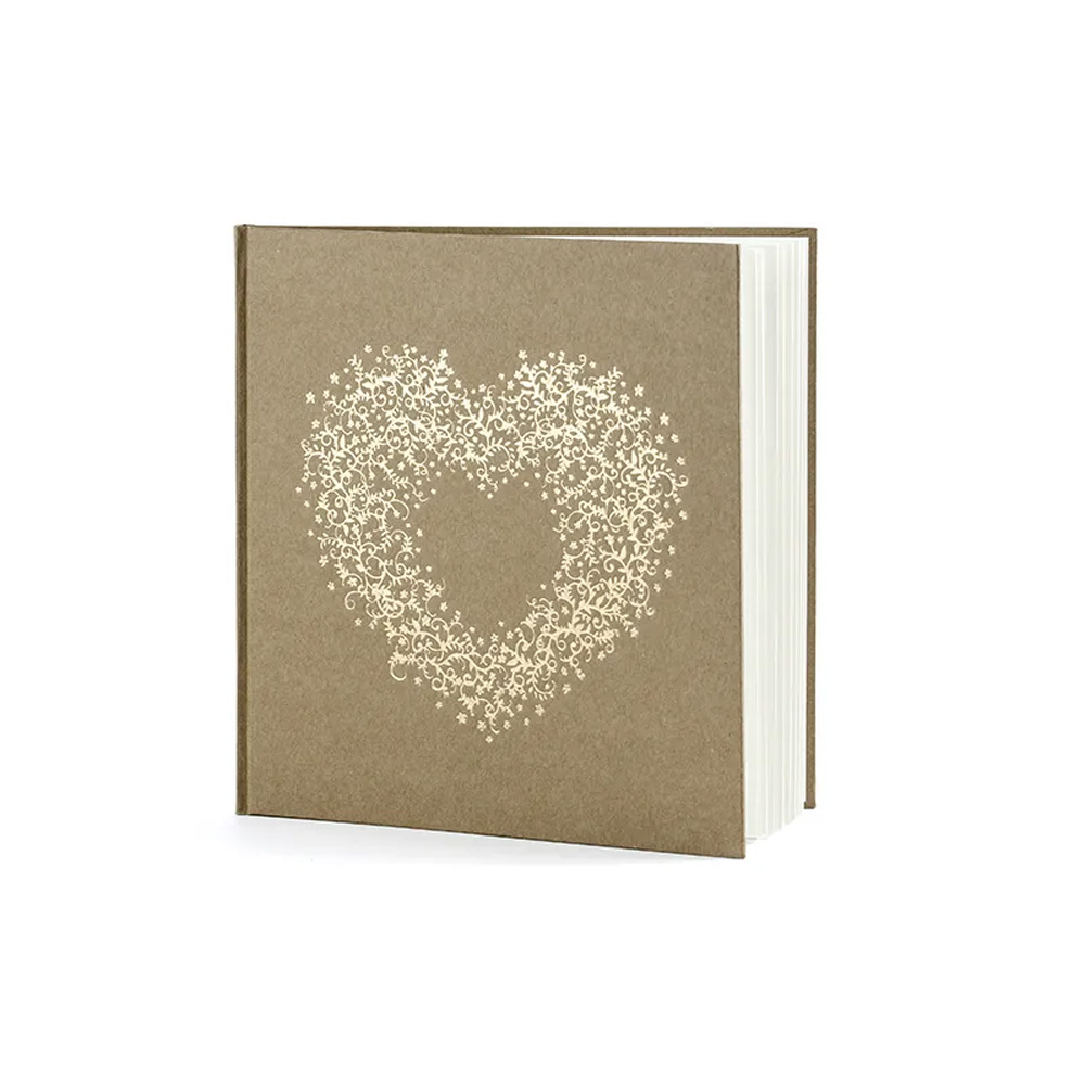 GUEST BOOK 22PGS 20.5X20.5CM