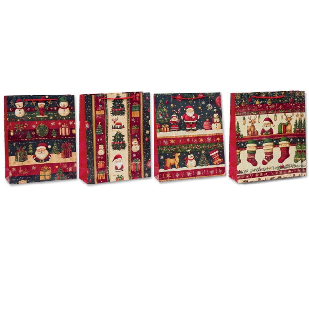 BAG CHRISTMAS ASSORTED 4 MODELS
