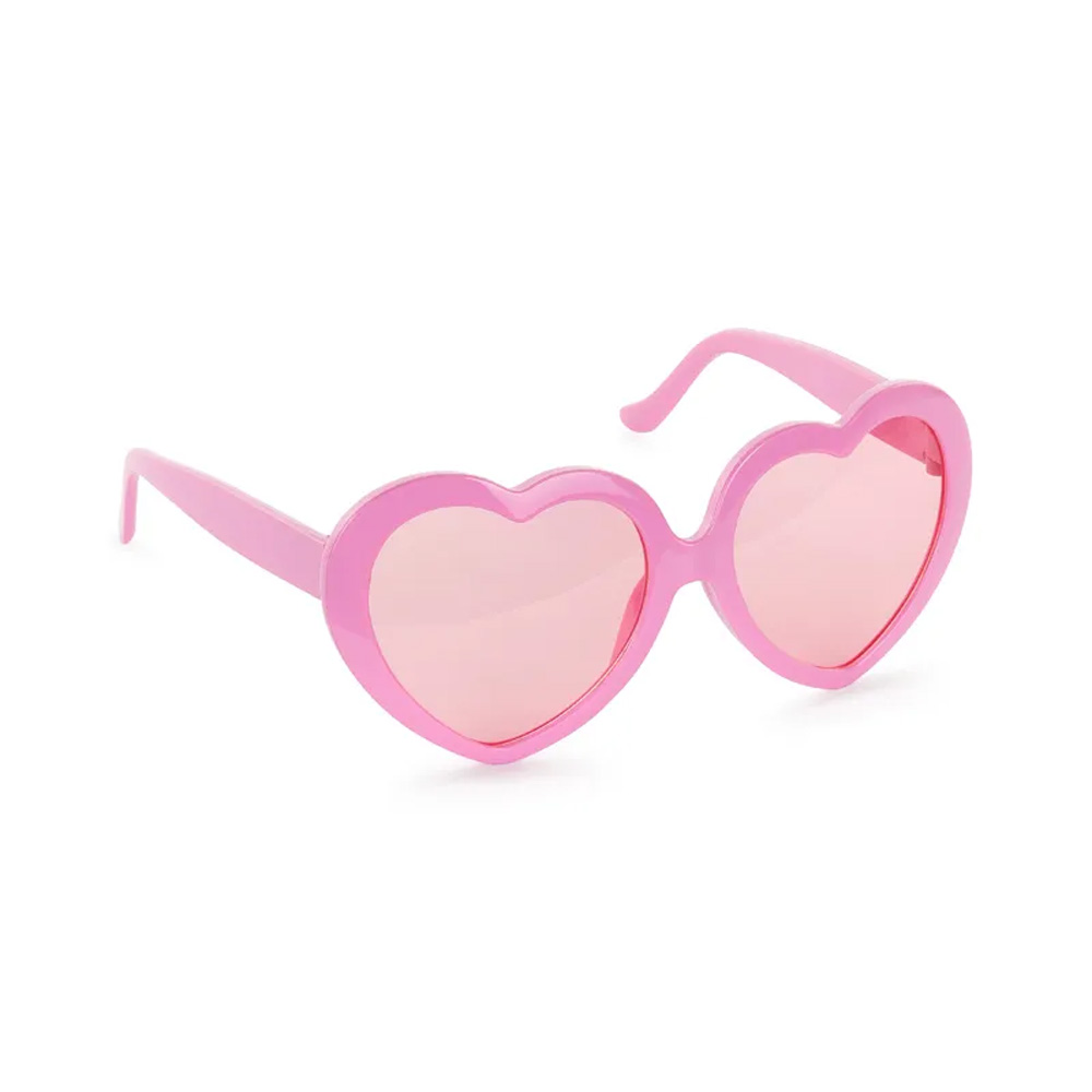 GLASSES HEARTS PINK