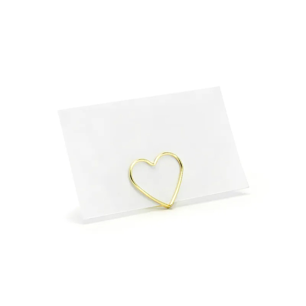 PLACE CARD HOLDERS HEARTS 2.5CM 10PCS - Image 7