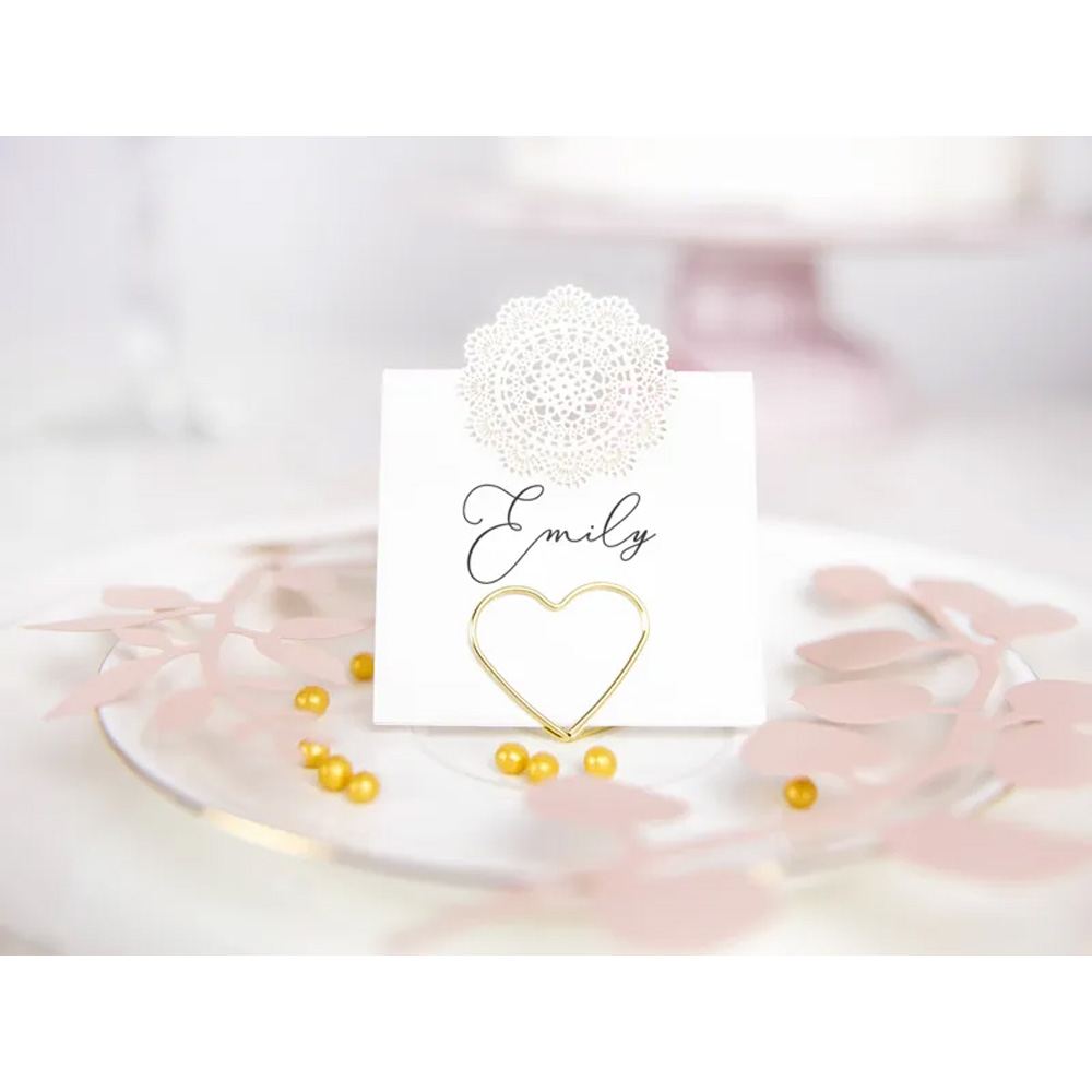 PLACE CARD HOLDERS HEARTS 2.5CM 10PCS - Image 8