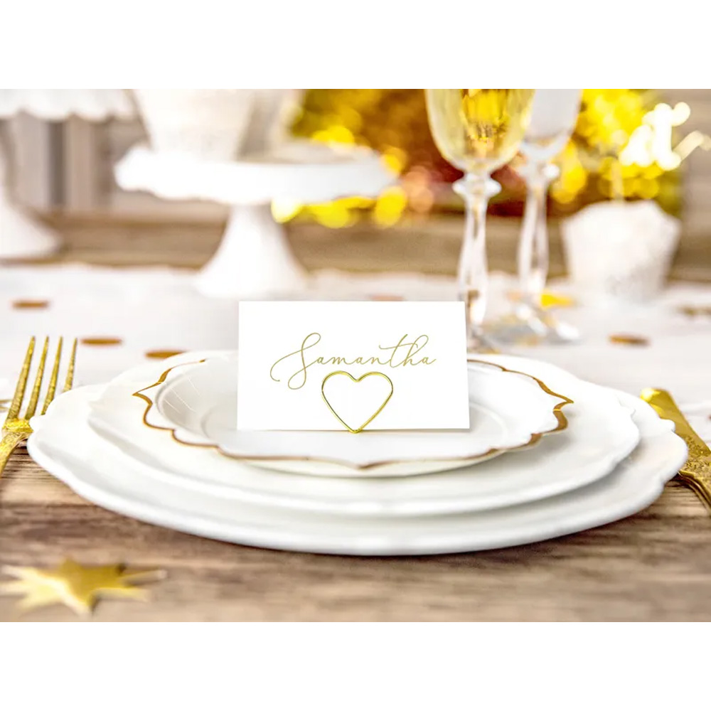 PLACE CARD HOLDERS HEARTS 2.5CM 10PCS - Image 9