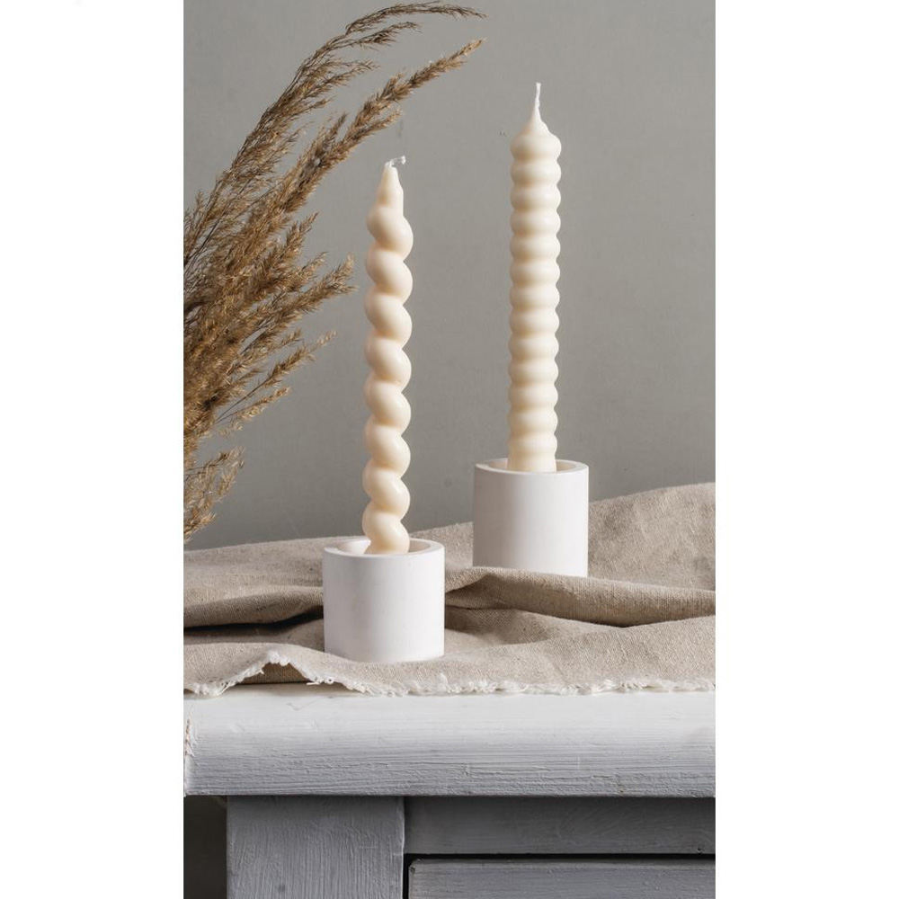 CASTING MOULD TAPER CANDLE, TWISTED 2CMX19.5CM - Image 3