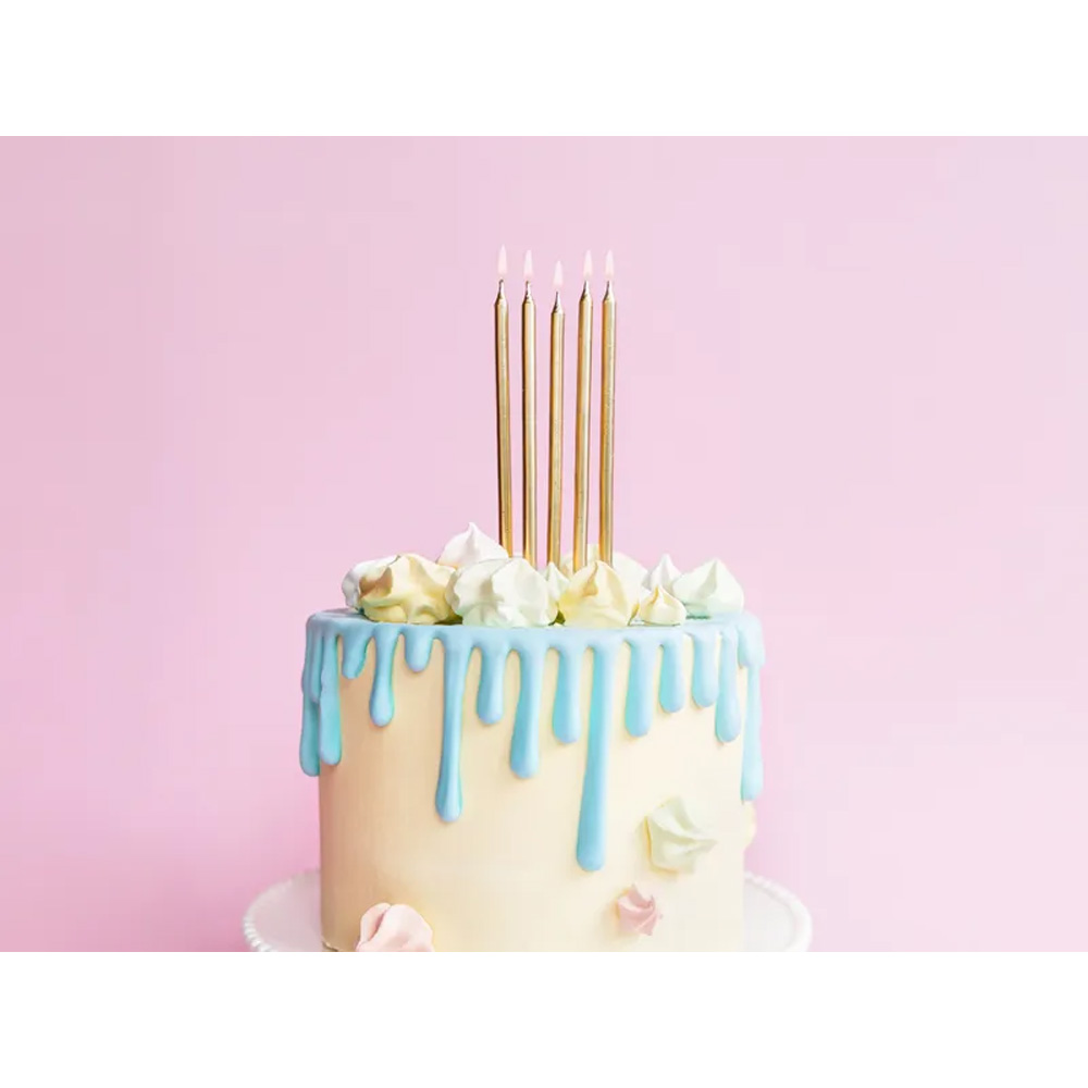 BIRTHDAY CANDLES PLAIN 12.5CM 12PCS - Image 3