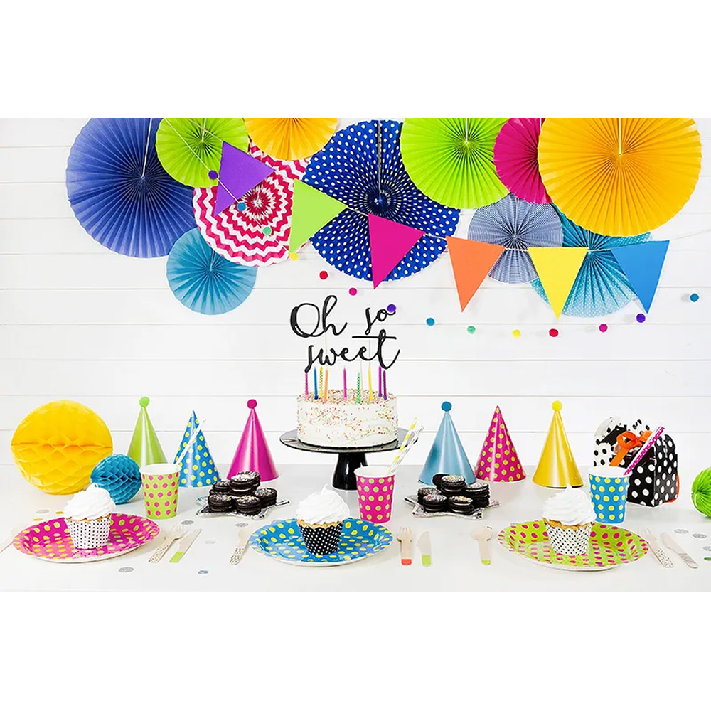 BIRTHDAY CANDLES COLOURED FLAMES MIX 6PCS - Image 3