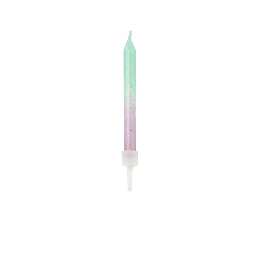 BIRTHDAY CANDLES OMBRE 6CM 20PCS - Image 3