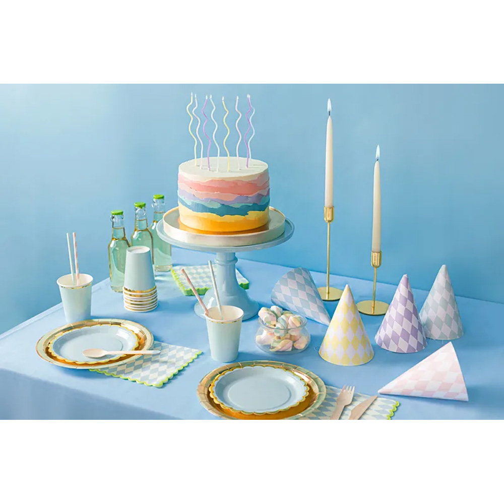 BIRTHDAY CANDLES CURL MIX 14CM 8PCS - Image 4