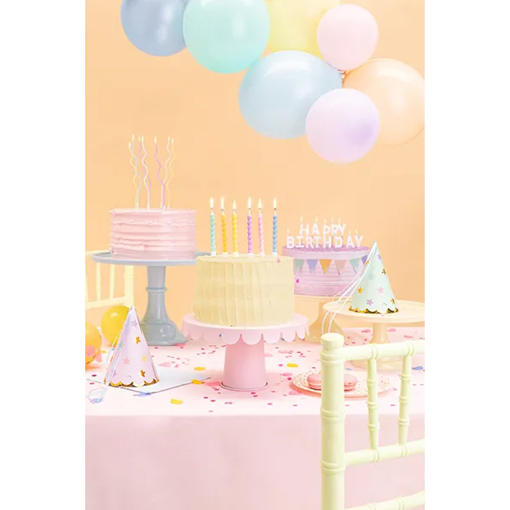 BIRTHDAY CANDLES CURL MIX 8.5CM 6PCS - Image 4