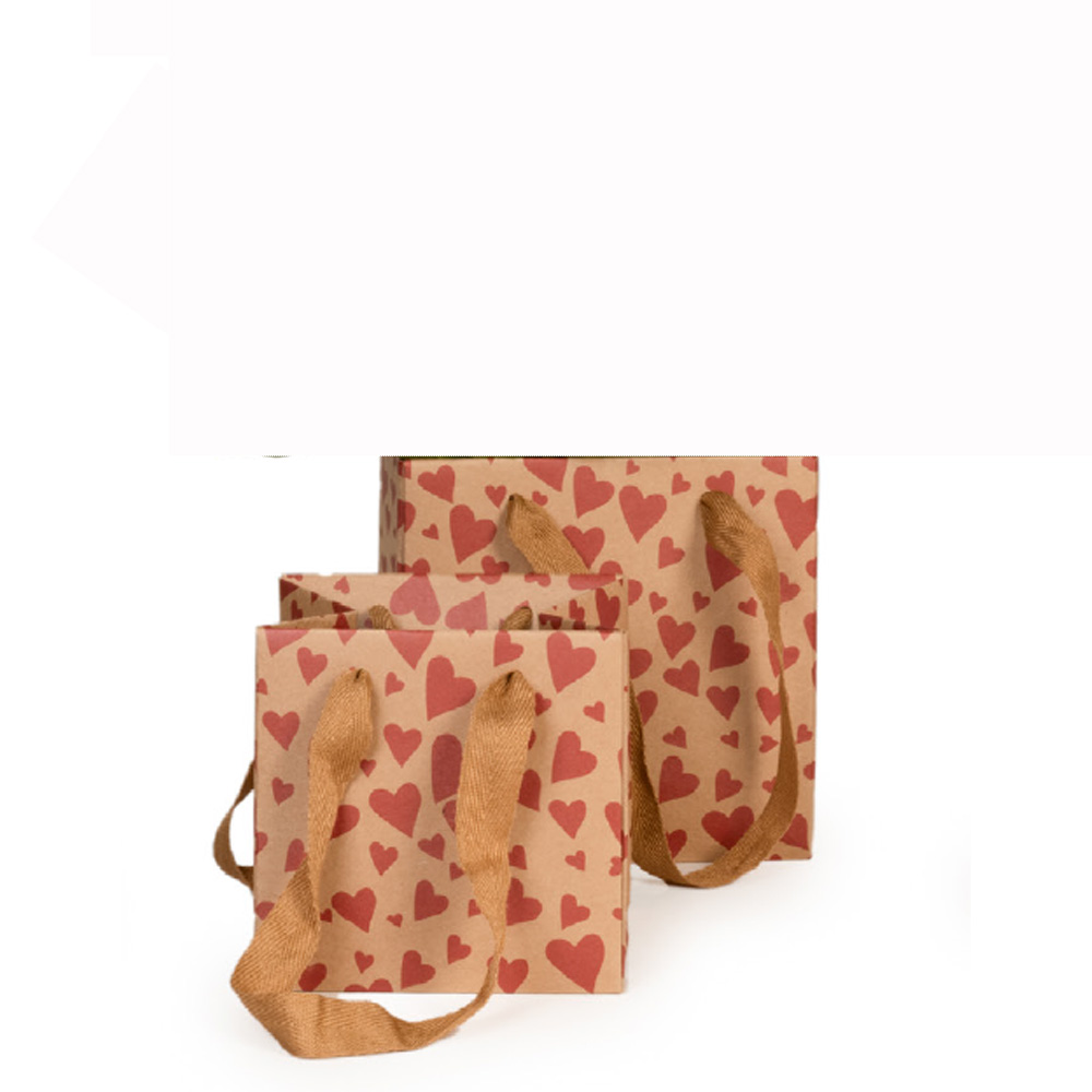 HEART FLOWER BAG AVANA 18X18X20CM