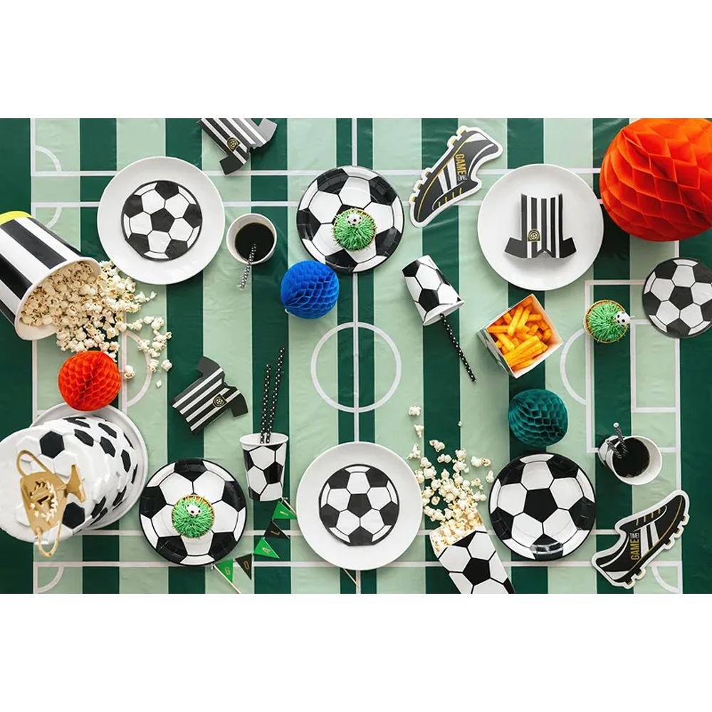 PLATES FOOTBALL 18CM 6PCS - Image 4