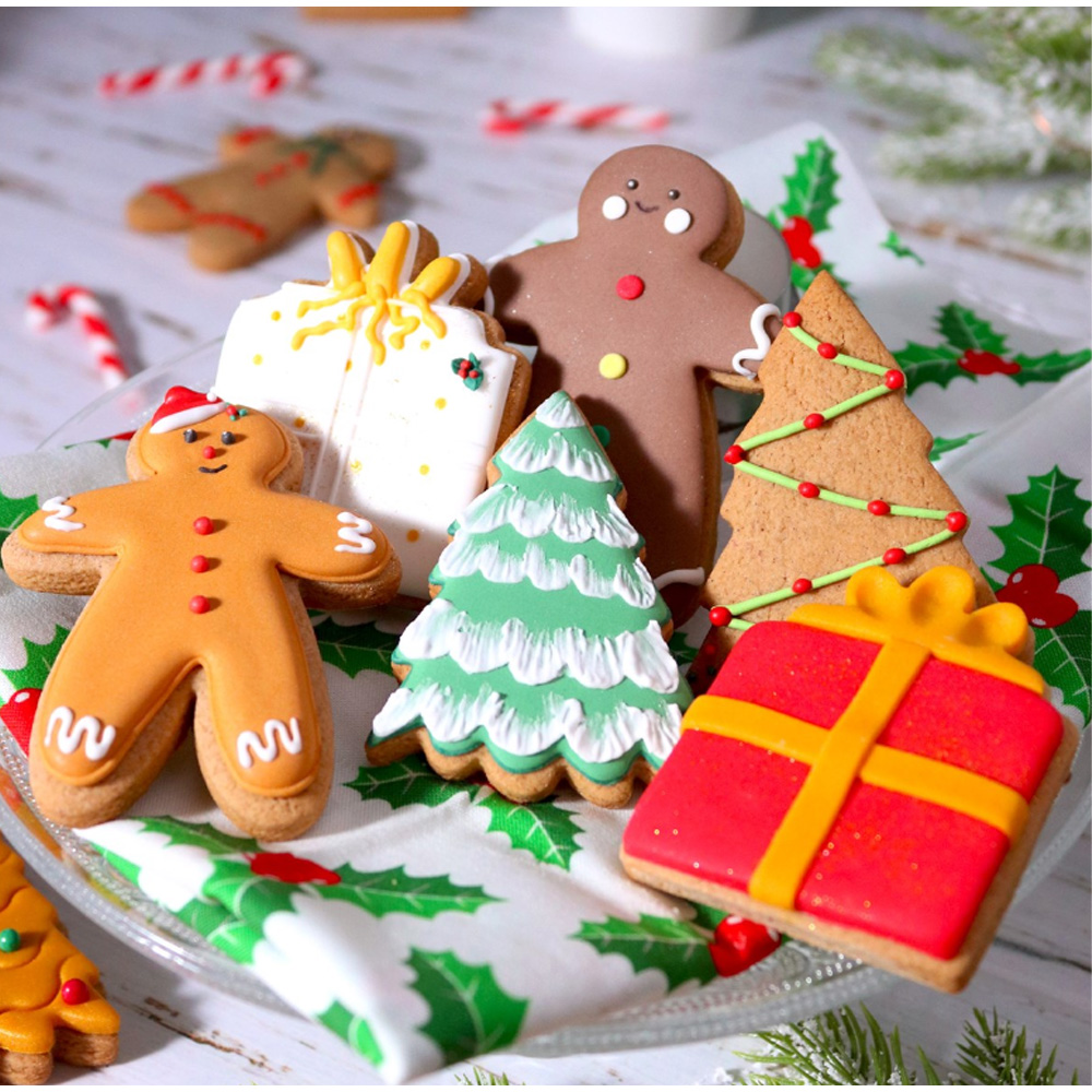 SET OF 3 CHRISTMAS COOKIE CUTTER CHRISTMAS DELIGHTS - Image 6