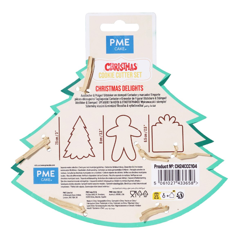 SET OF 3 CHRISTMAS COOKIE CUTTER CHRISTMAS DELIGHTS - Image 7