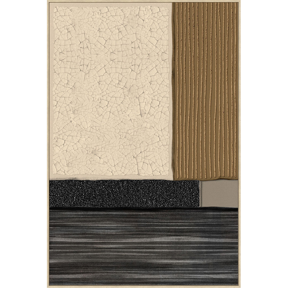 CANVAS HAND-PAINTING INCLUDING FRAME SHAPES 80X120CM