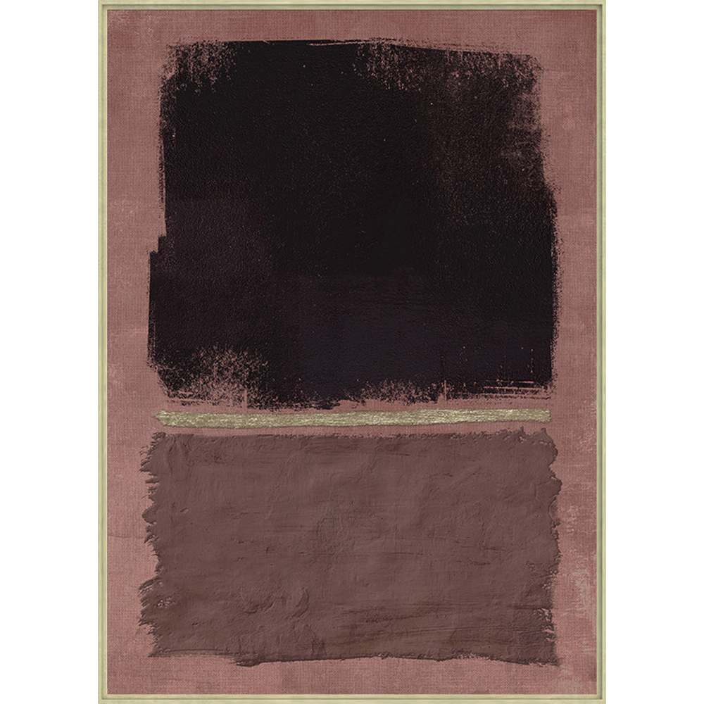 CANVAS HAND-PAINTING INCLUDING FRAME 2 SHAPES 50X70CM