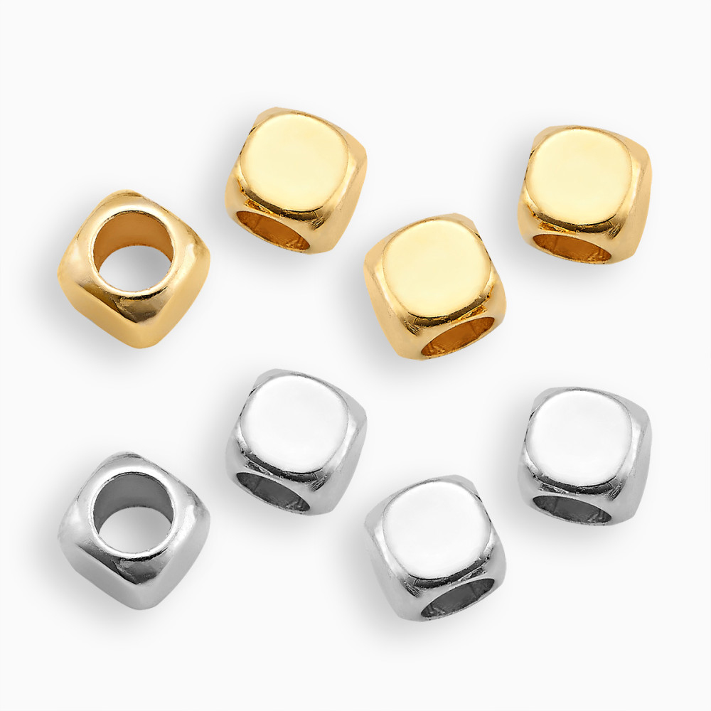 METALLIC BEAD KYVOS HOLE 5MM 100PCS