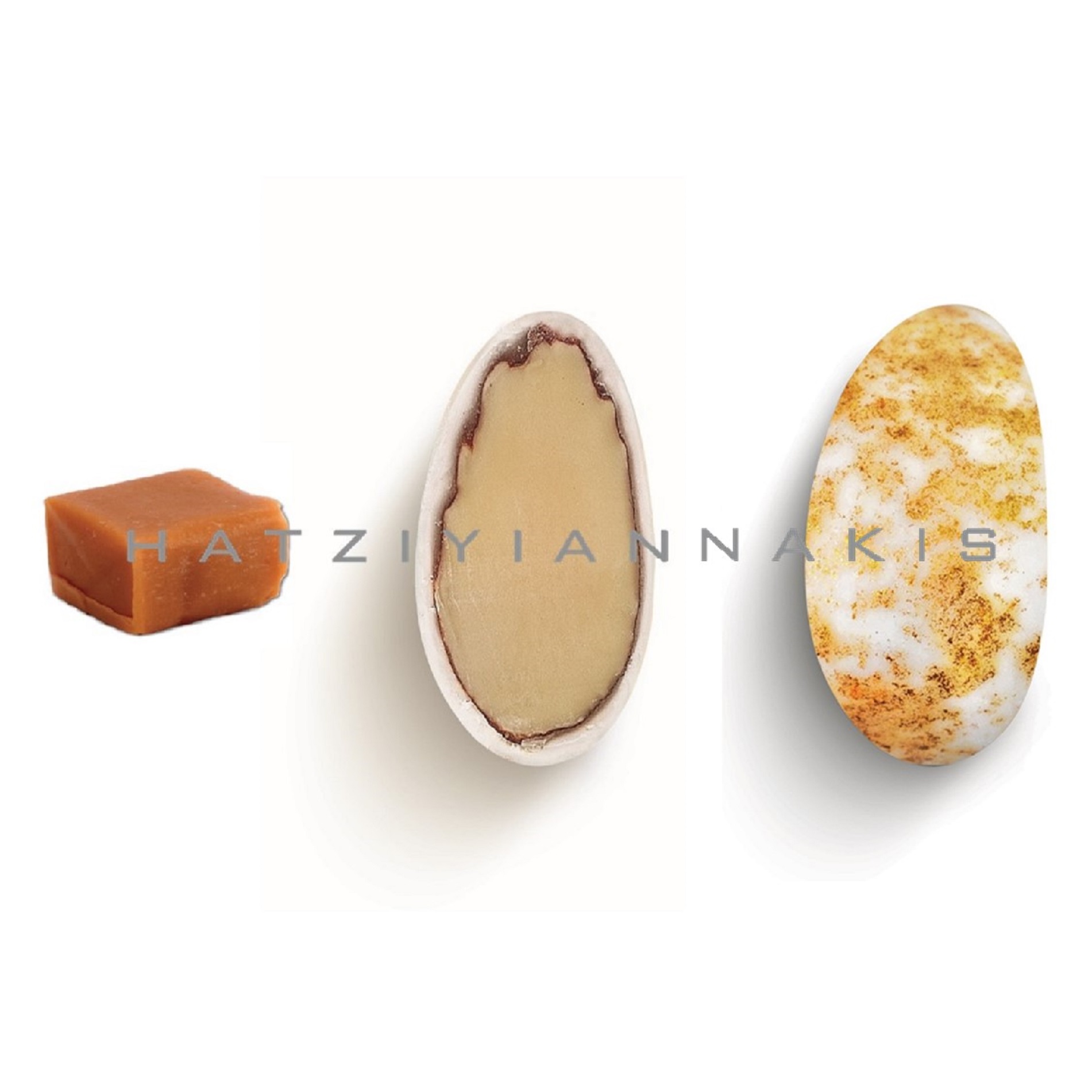 ALMOND SUPREME GOLD SPLASH CARAMEL BOX 800G 248(±16)PCS