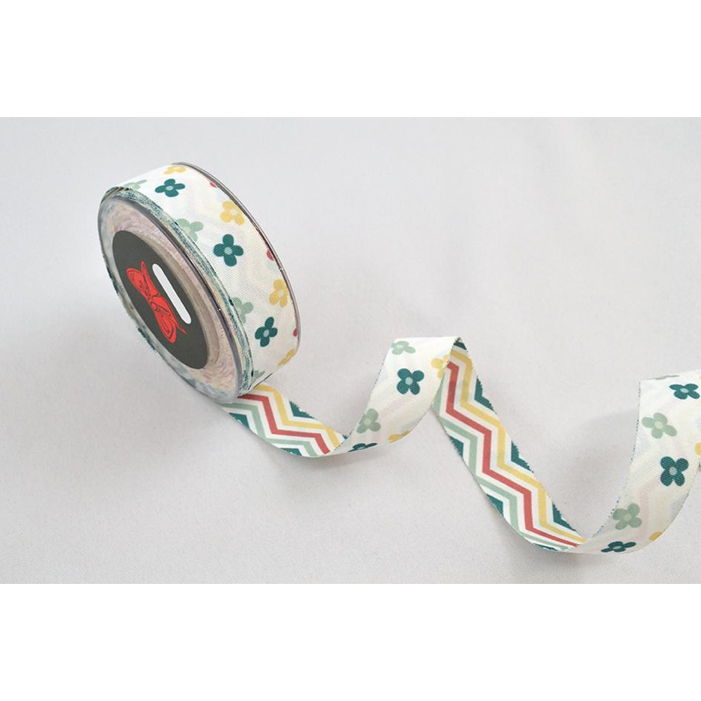 RIBBON LONETA MARGI SEVRON 2.3CMX9MT