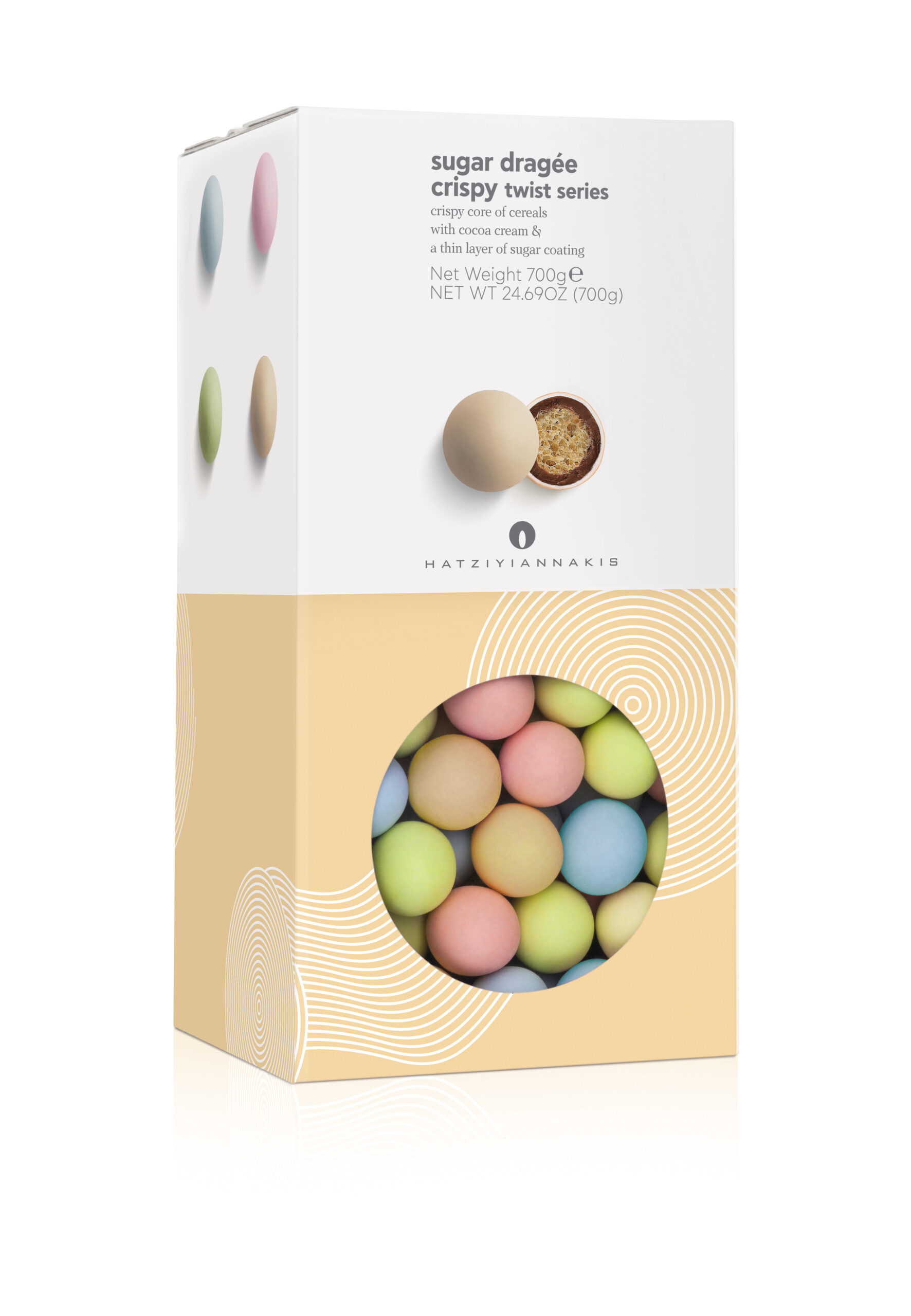 CRISPY DRAGEE TWIST SERIES MULTI-COLORS 100G 33PCS - Image 2