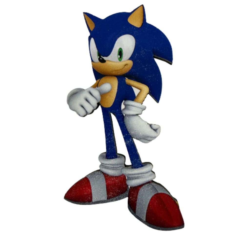 WOODEN SHAPE SONIC 10CM