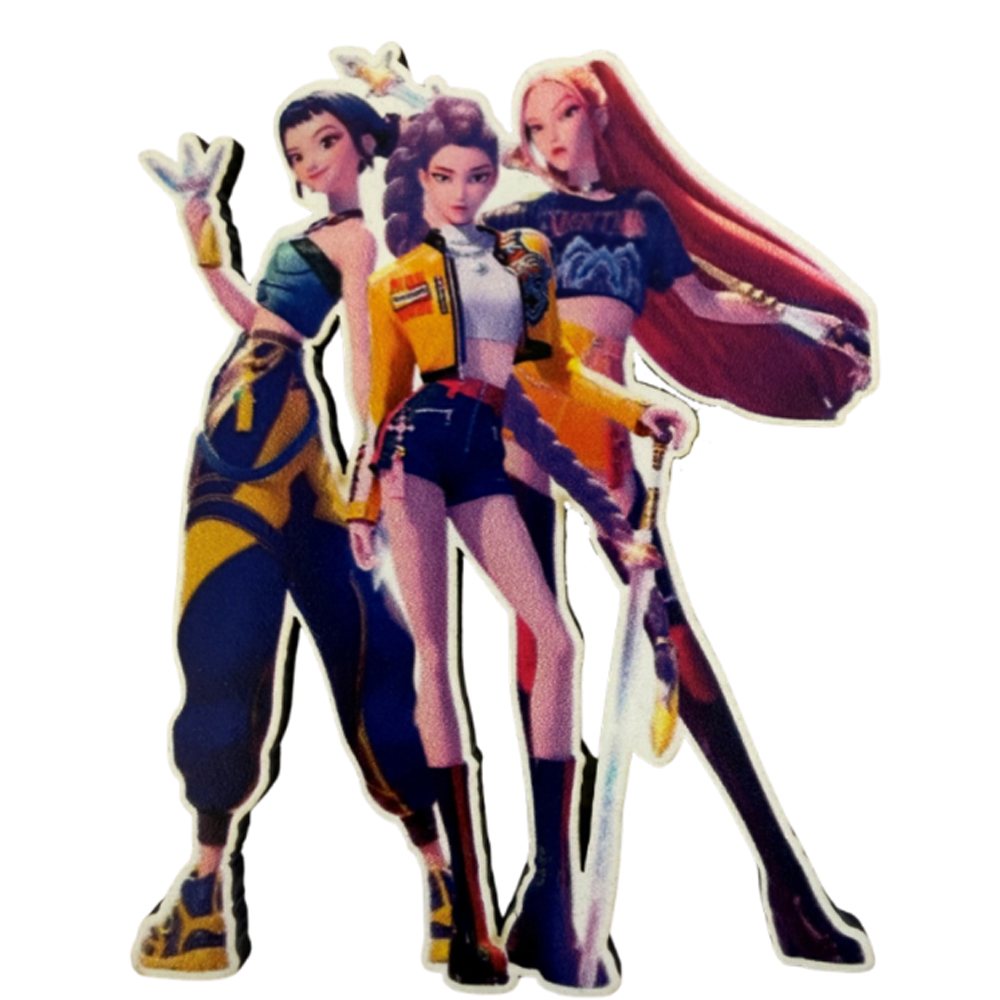 WOODEN SHAPE K-POP DEMON HUNTERS 10CM