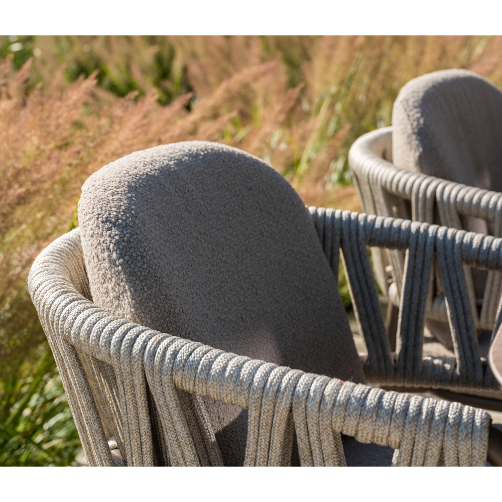 CALMA DINING CHAIR LATTE WITH 2 CUSHIONS 62X65X73.5CM - Image 8