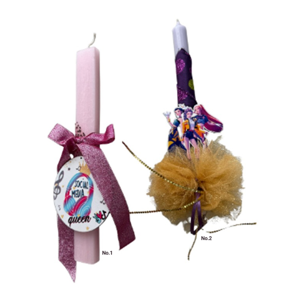 EASTER DECORATED CANDLES - K-POP