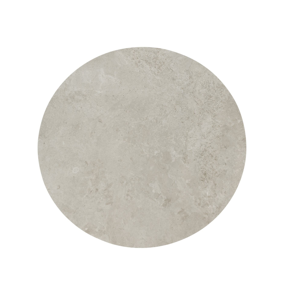 PRADO DINING TABLE CERAMIC SABBIA PANNA TERRE D130CM - Image 3