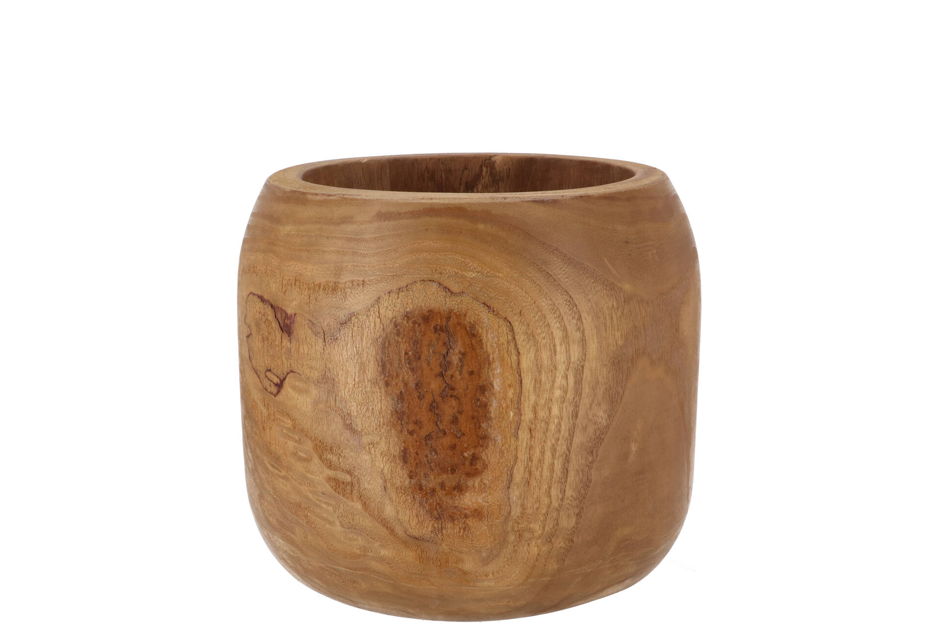 WOODY POT NATURAL 18X18X14CM