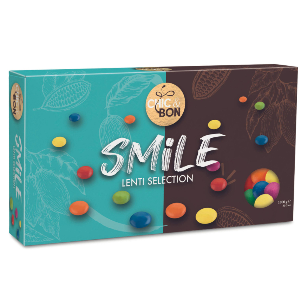 LENTIS (SMARTIES) BRIGHT COLOURS 100GR