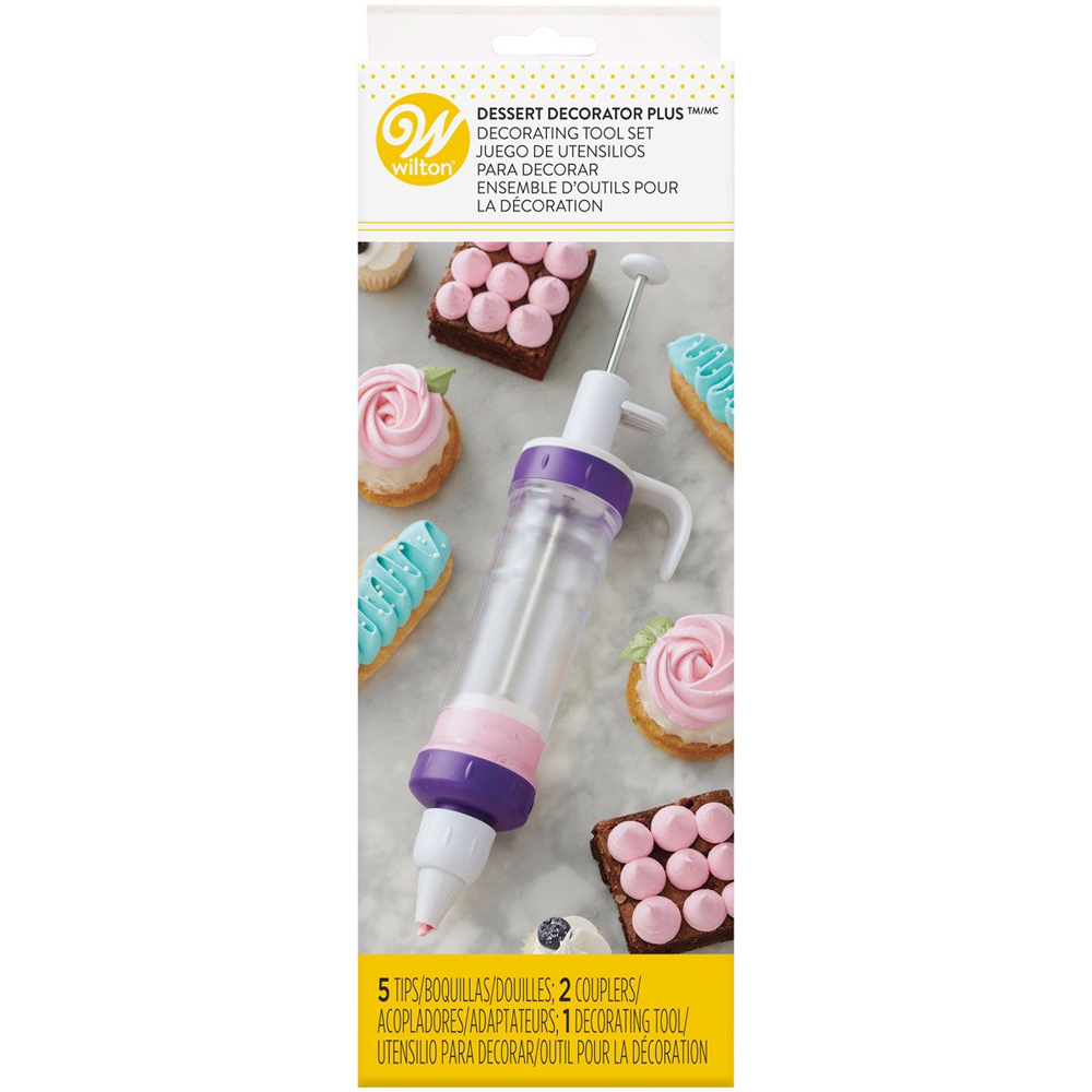 SET OF 8 WILTON DESSERT DECORATOR PLUS
