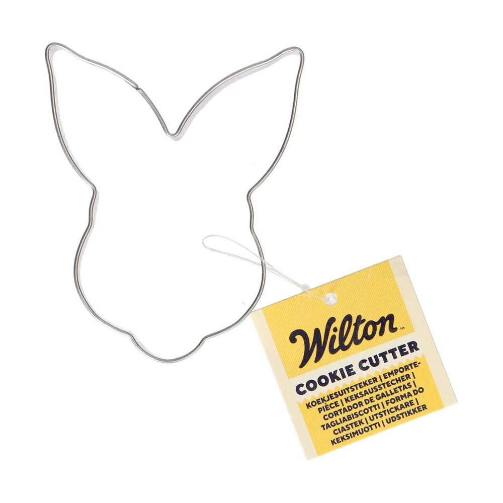 WILTON COOKIE CUTTER RABBIT HEAD 8,3CM