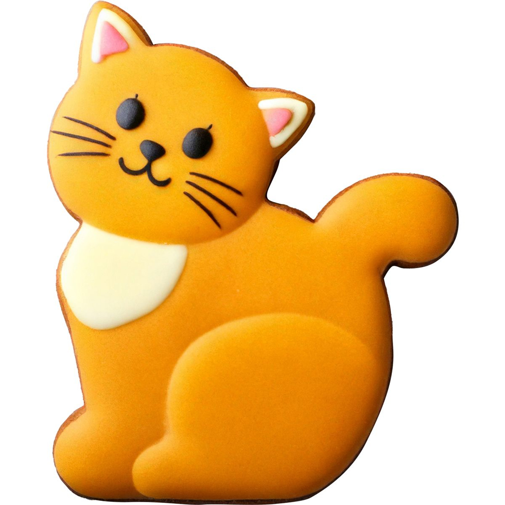 WILTON COOKIE CUTTER CAT 7CM - Image 2