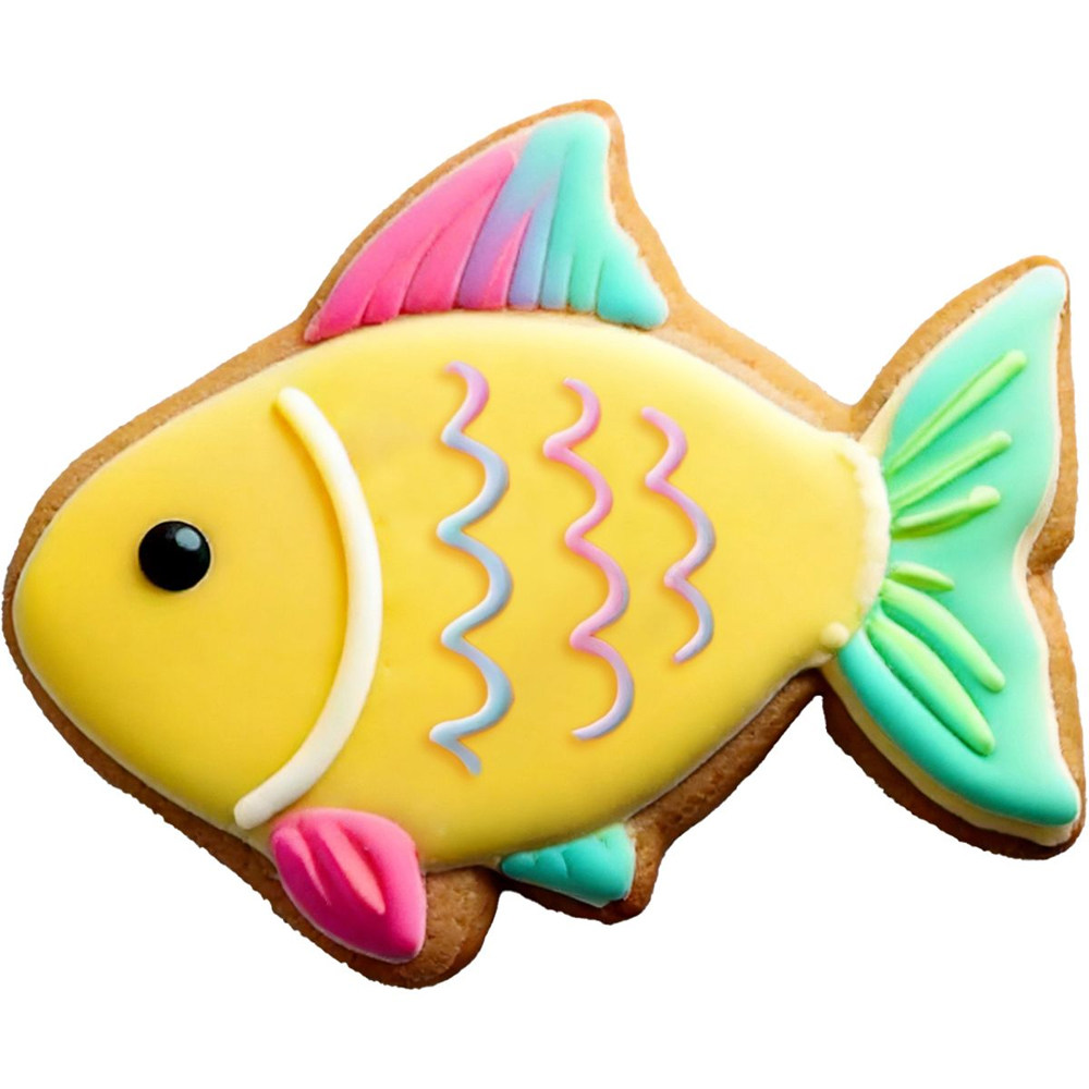 WILTON COOKIE CUTTER FISH 7,5CM - Image 2
