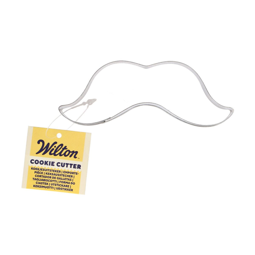 WILTON COOKIE CUTTER MOUSTACHE 10CM