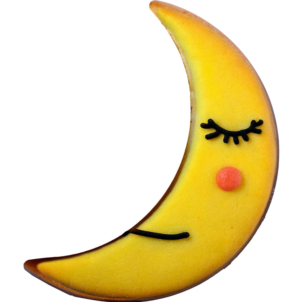 WILTON COOKIE CUTTER HALF MOON 6CM - Image 2