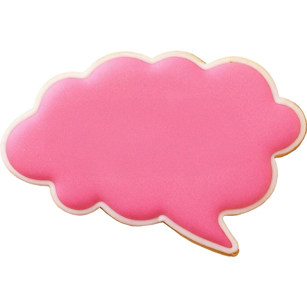 WILTON COOKIE CUTTER TEXT CLOUD 7,5CM - Image 2