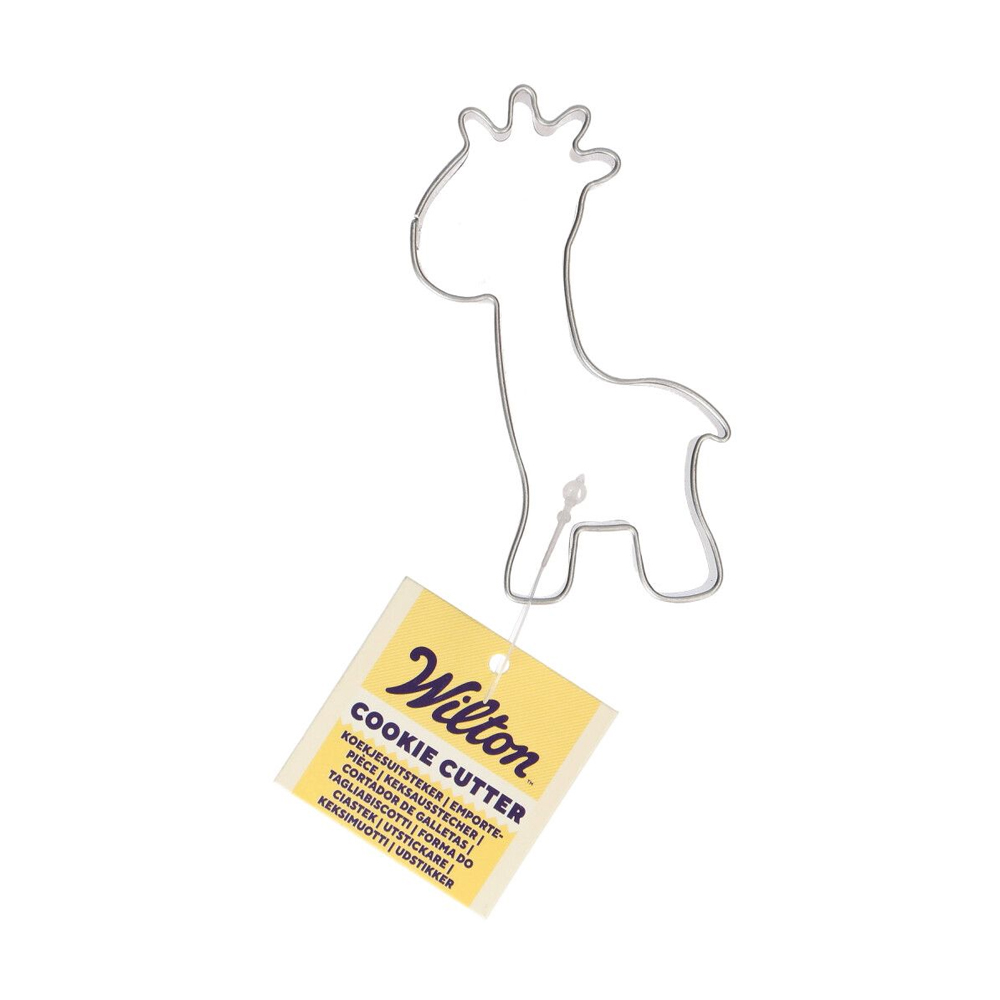 WILTON COOKIE CUTTER GIRAFFE 8CM
