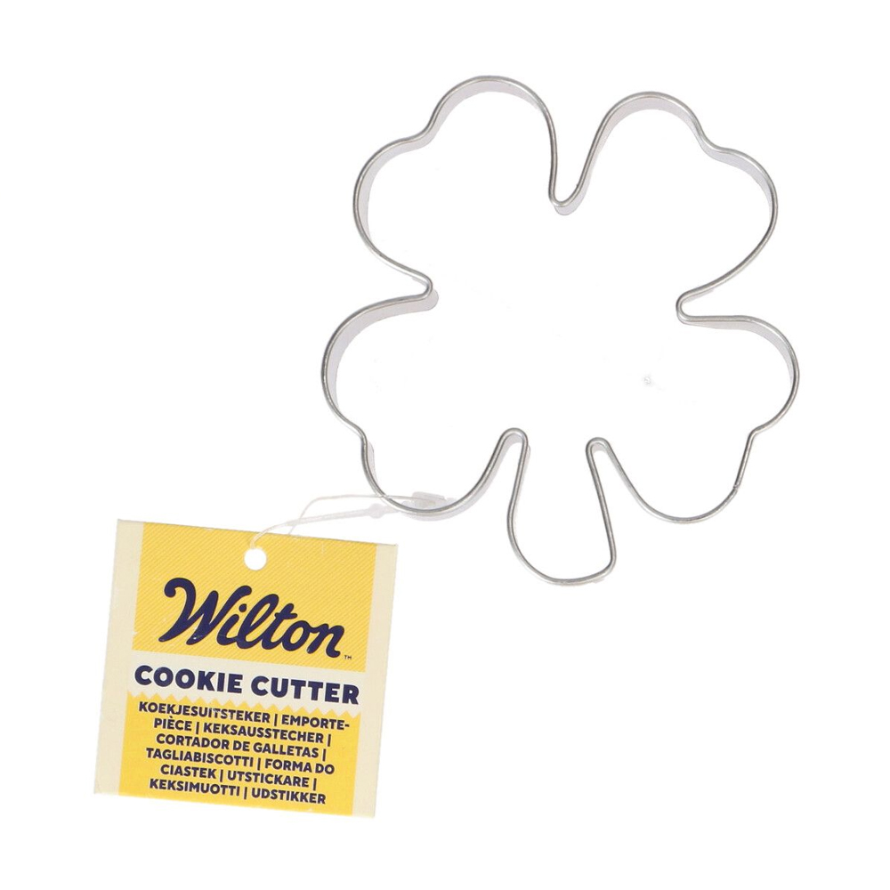 WILTON COOKIE CUTTER CLOVER 7CM