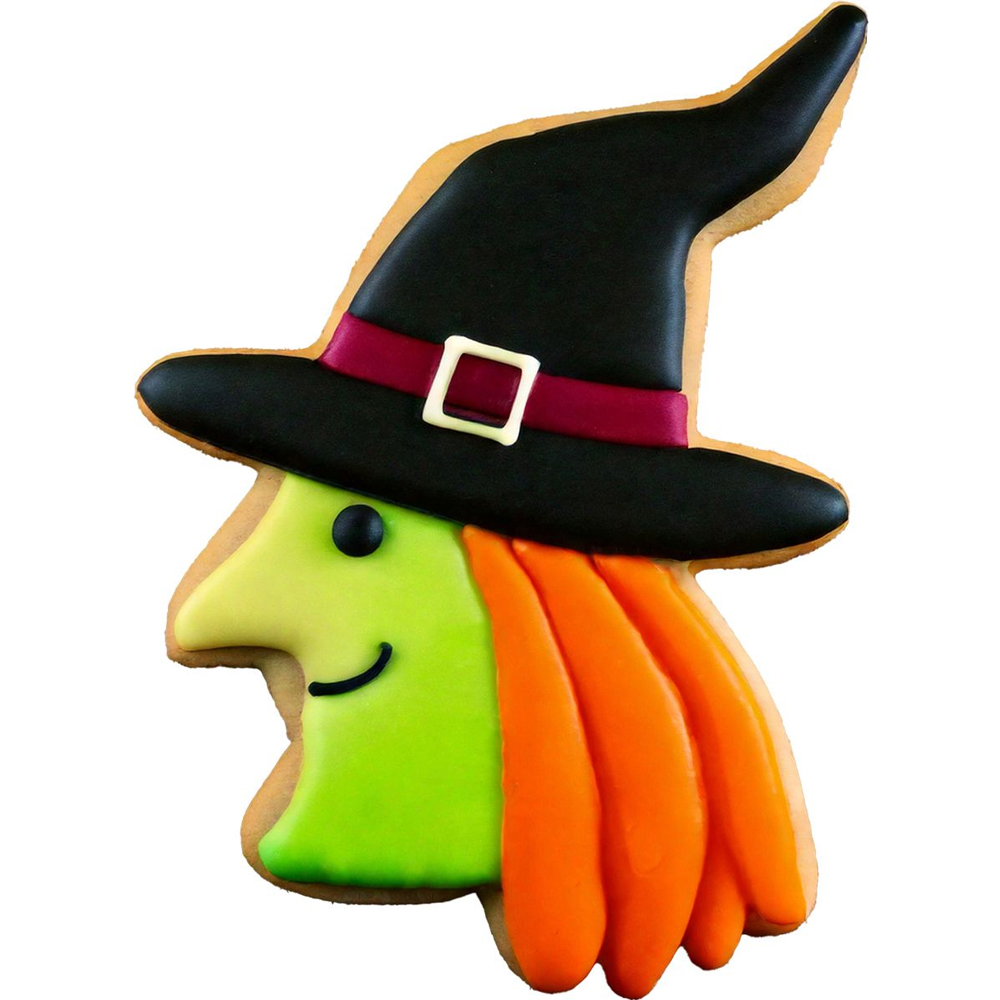 WILTON COOKIE CUTTER WITCH 9CM - Image 2