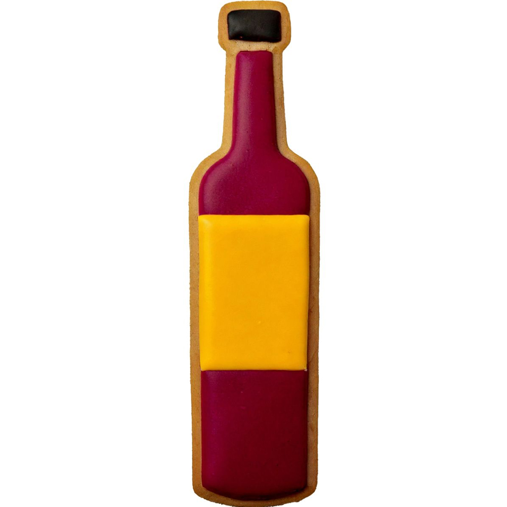WILTON COOKIE CUTTER WINE BOTTLE 8CM - Image 2
