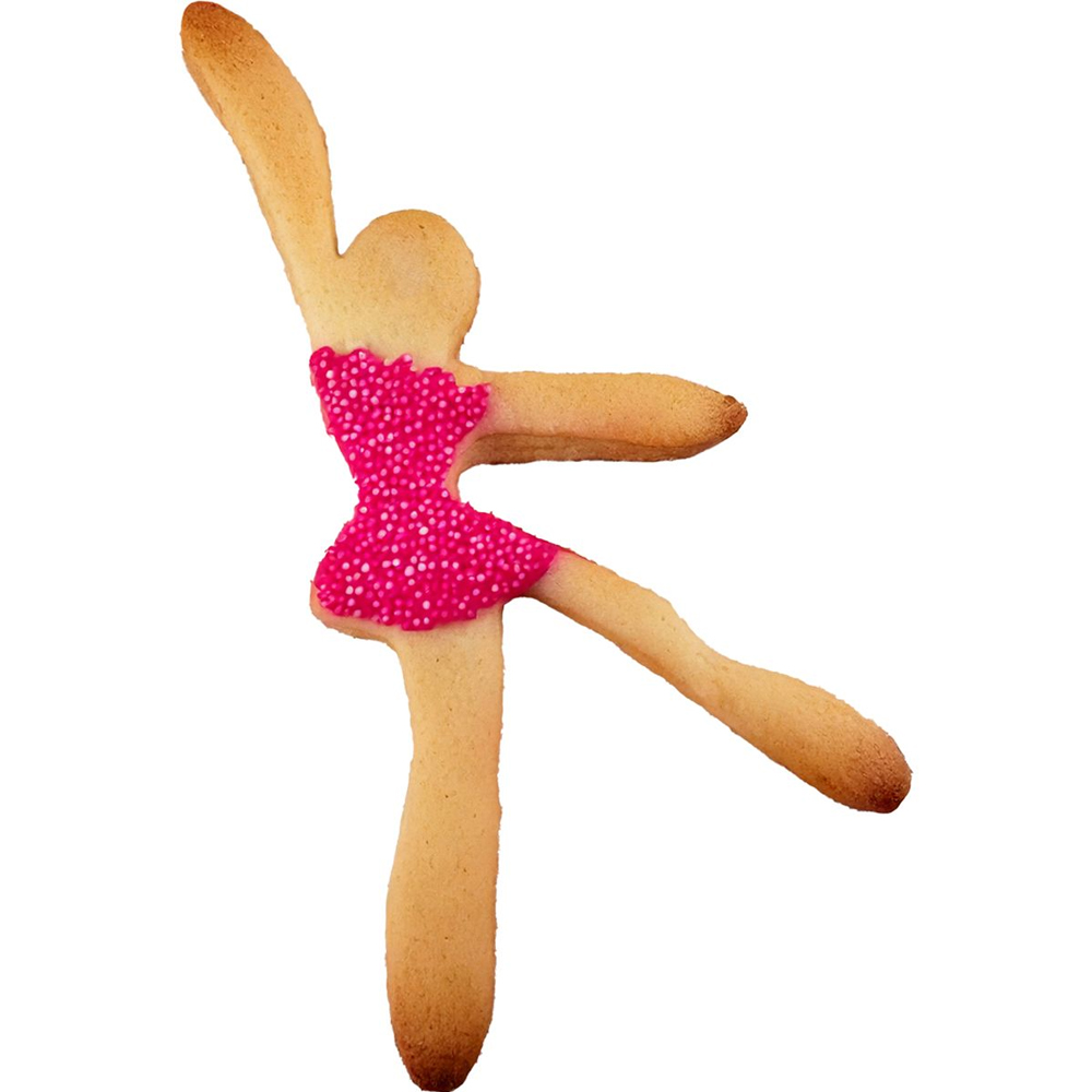 WILTON COOKIE CUTTER BALLERINA 8CM - Image 2