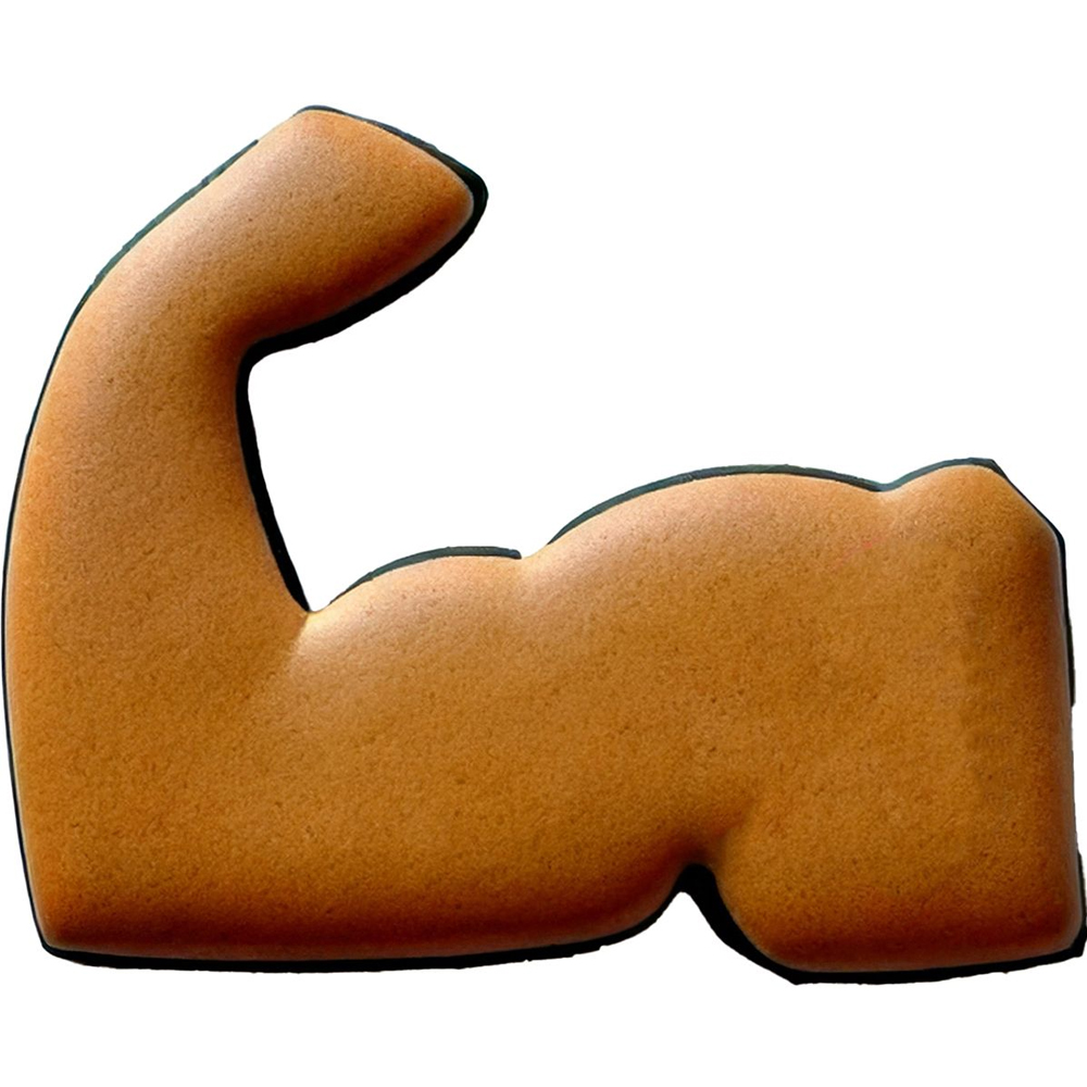 WILTON COOKIE CUTTER MUSCLE 8CM - Image 2