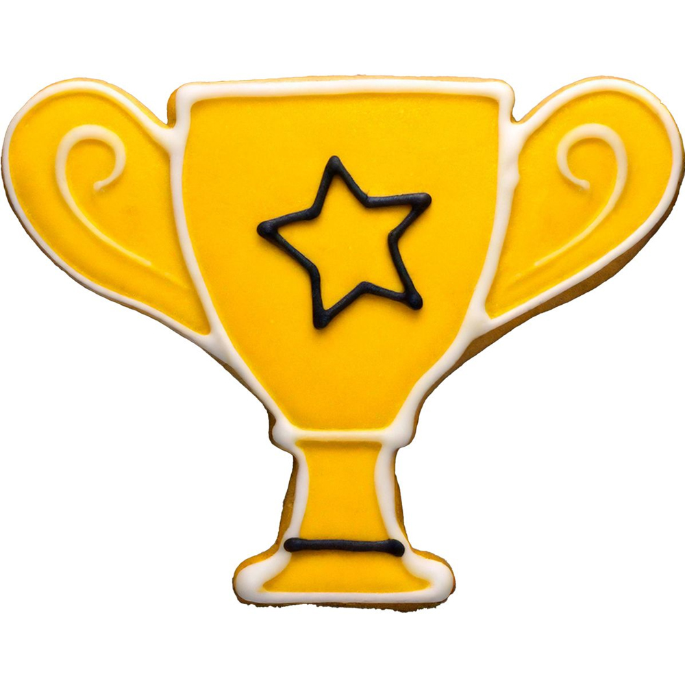 WILTON COOKIE CUTTER TROPHY 5CM - Image 2