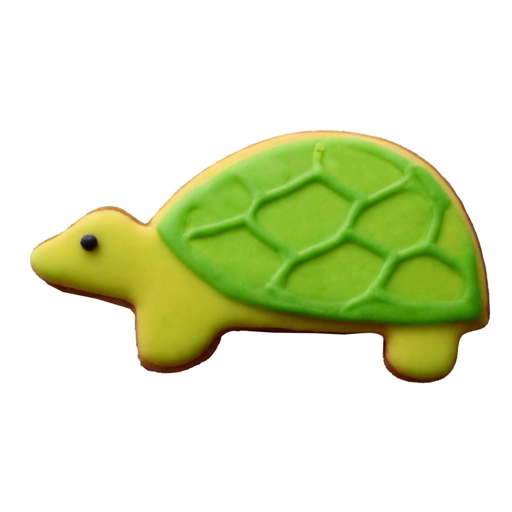 WILTON COOKIE CUTTER TURTLE 9CM - Image 2