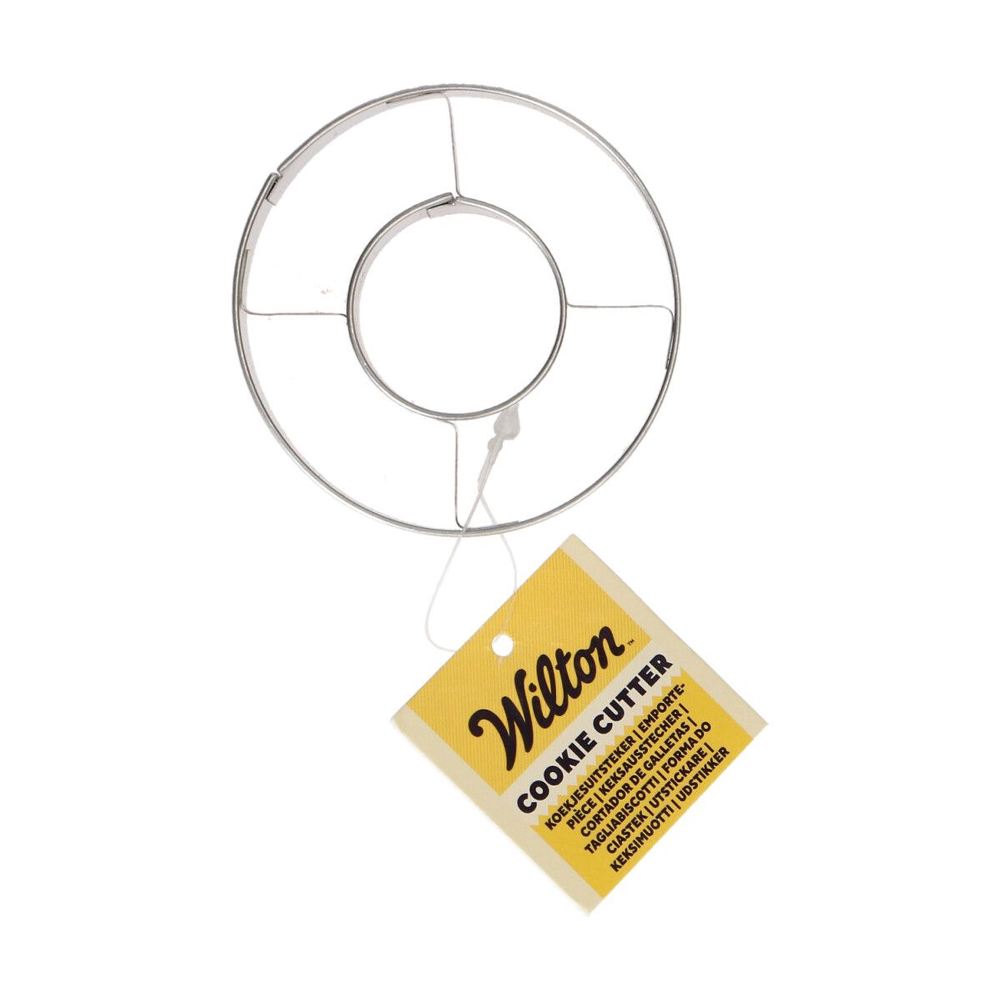 WILTON COOKIE CUTTER DONUT 6CM