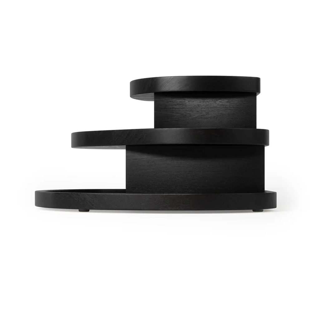 COVE STORAGE BOX BLACK WOOD 23.3X23.3X2.9CM - Image 8