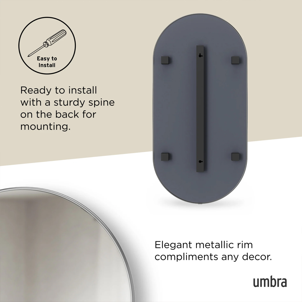 HUBBA PILL MIRROR 36X18CM - Image 5