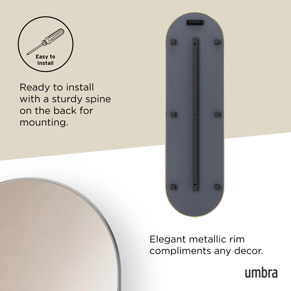 HUBBA PILL MIRROR 62X18CM - Image 4